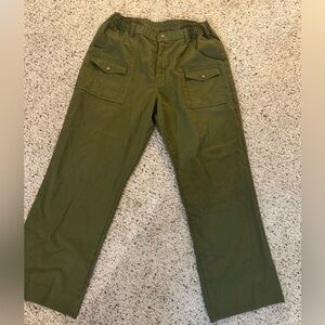 Boy Scouts of American BSA VTG olive green pants 30x30
